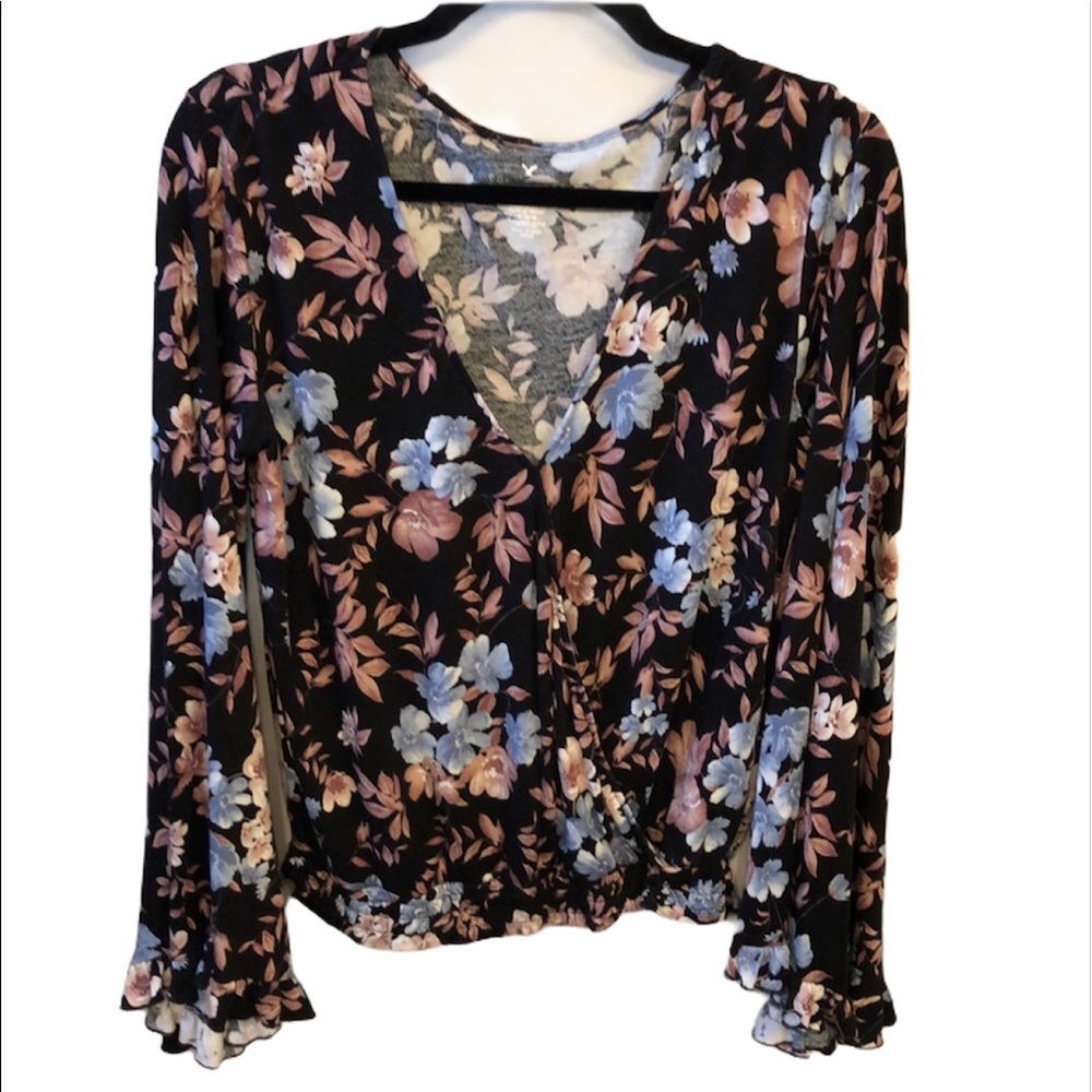 American Eagle Soft & Sexy floral long sleeve
